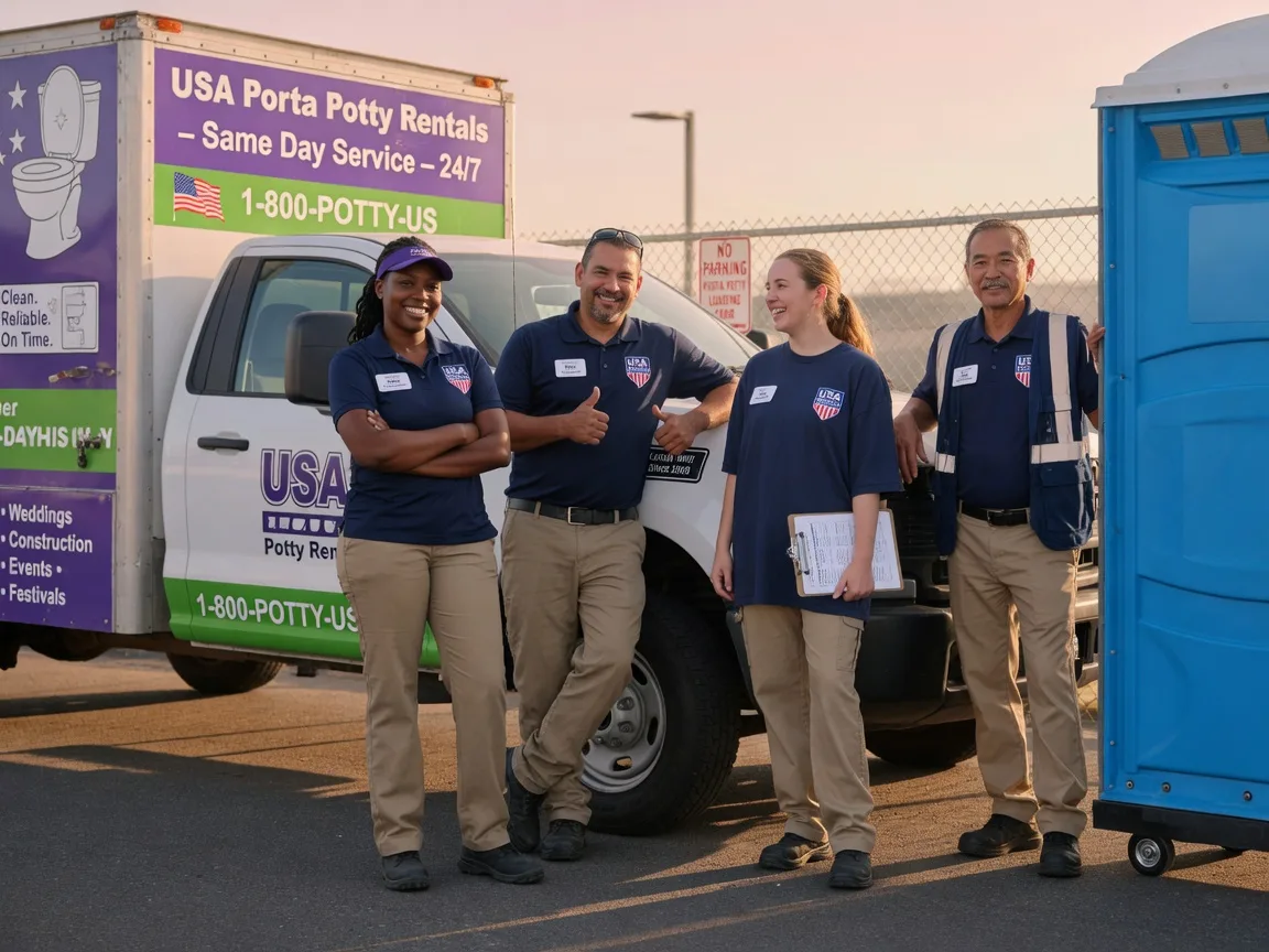 Porta Potty Rental company in Cedar Springs, GA
